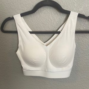 Soma White Enbliss Bralett Size Medium